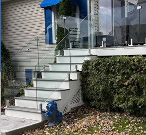 Rampe extérieure sur mesure — modèle Dion